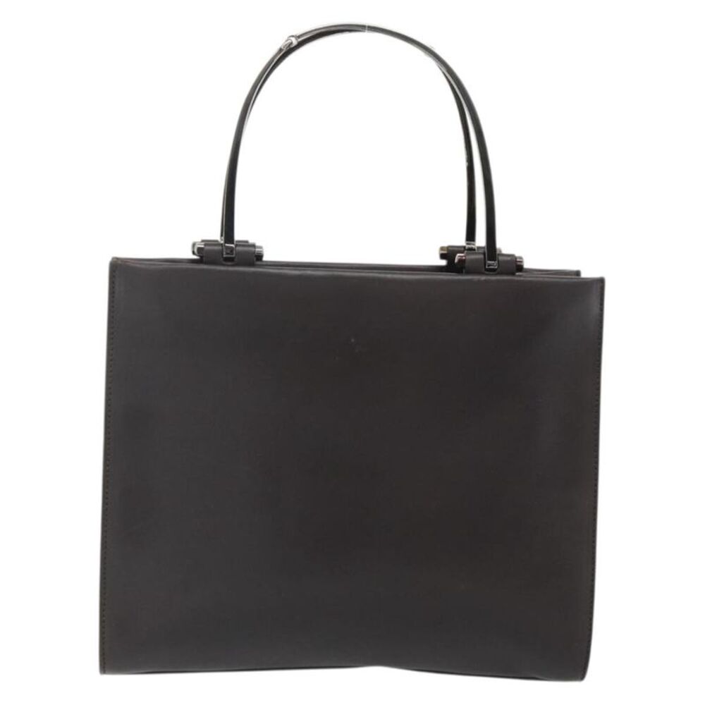 Gucci Vintage Leather Brown Leather Handbag